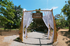 Pura Comida  -  Portail d'entrée du restaurant